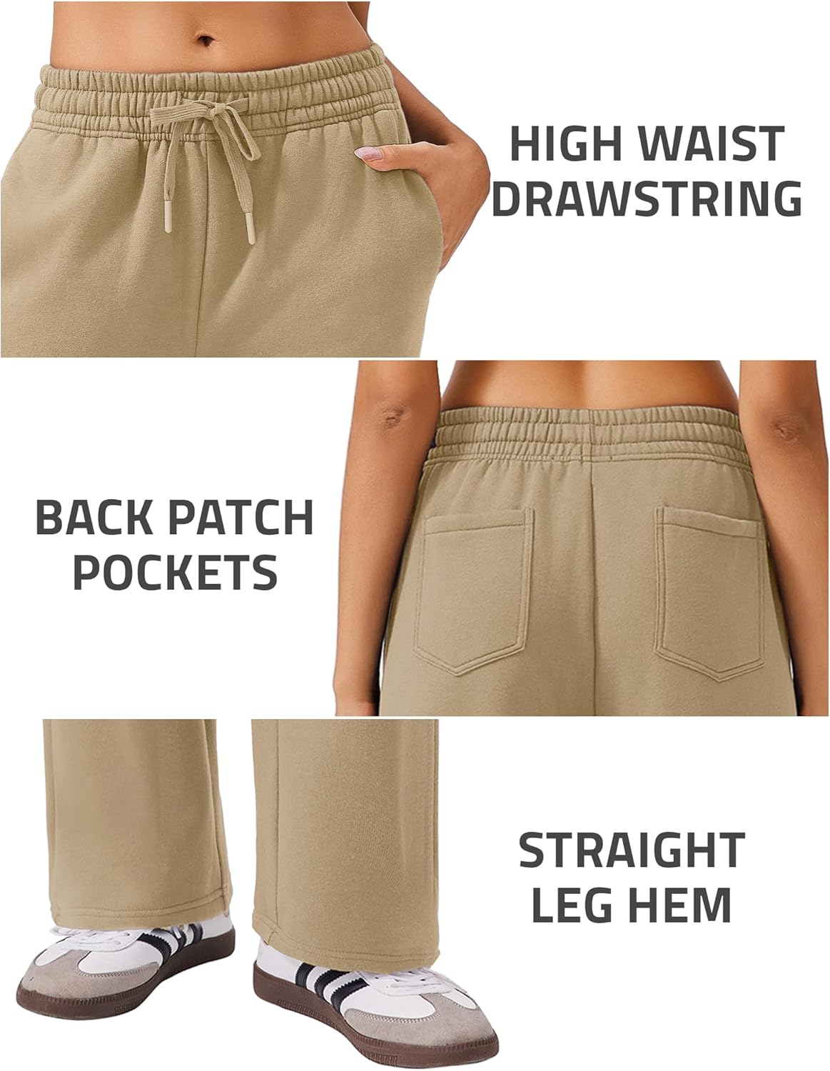 Thumbnail 3 de PINSPARK pantaloni da jogging caldi donna in pile termico con tasche