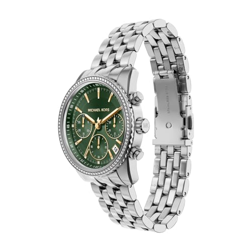 Detalle de Michael Kors Bryant Women's 35MM Silver-Tone Stainless Steel Watch, MK7583