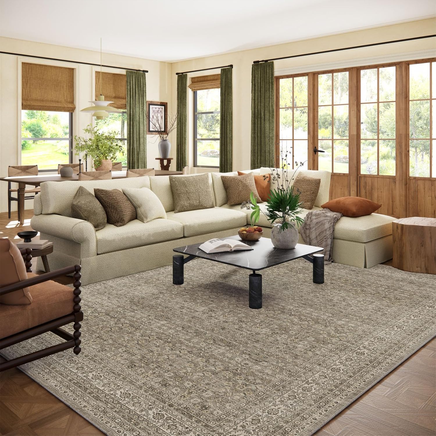 Washable 10x14 Area Rug