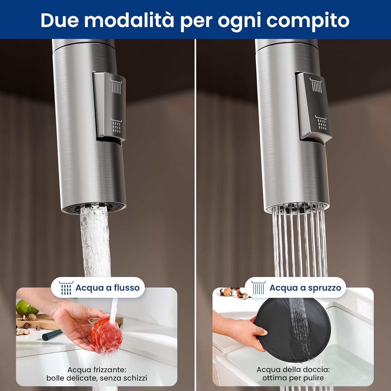 Thumbnail 3 de CECIPA Rubinetto Cucina Estraibile 40 cm