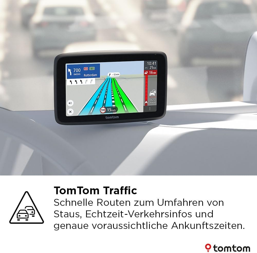 Thumbnail 1 de TomTom LKW-Navi GO Professional 2. Generation – LKW-Routen & Echtzeit-Verkehr auf 5-Zoll Touchscreen