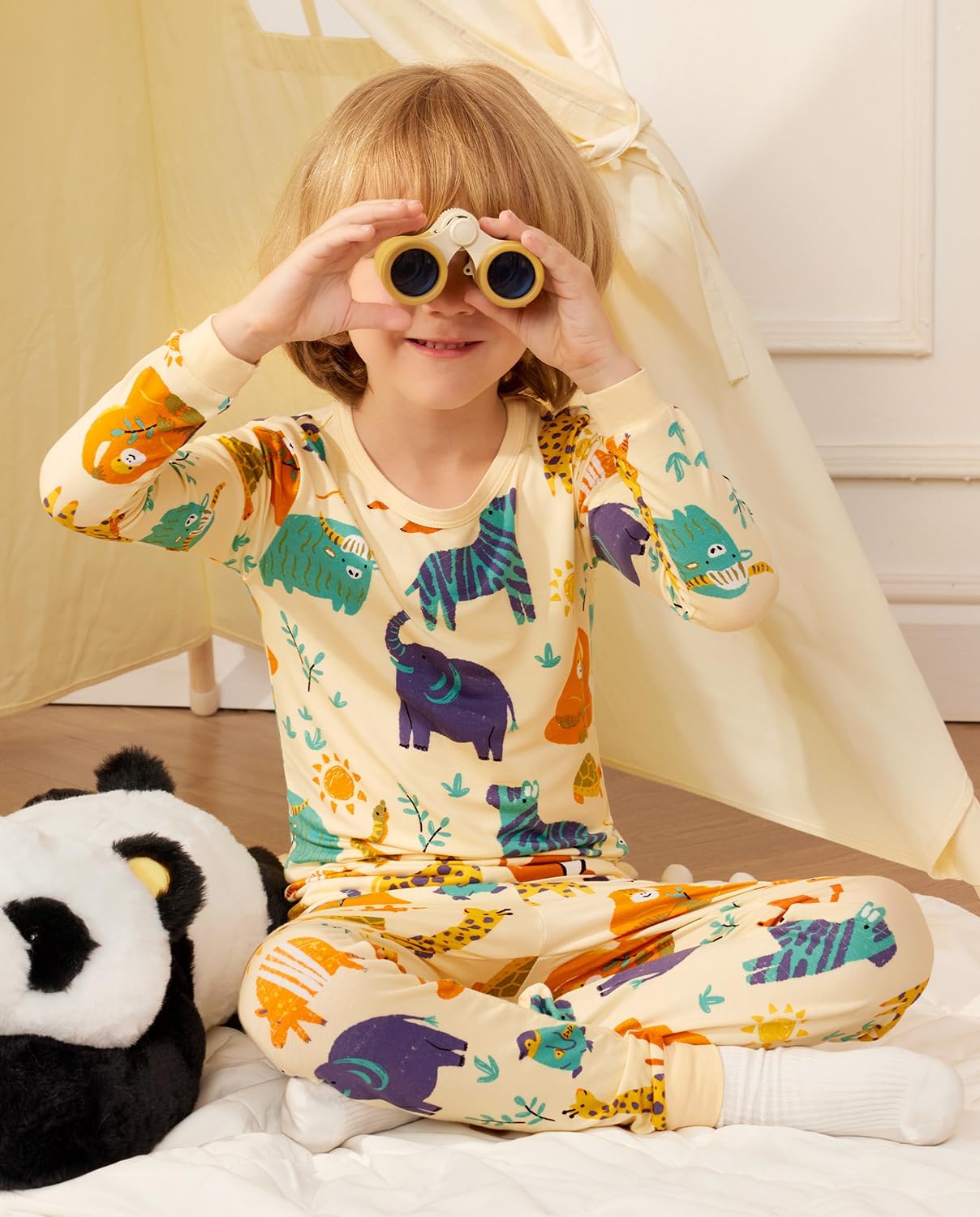 Thumbnail 6 de babee Reshinee Kids Pajamas, Bamboo Viscose