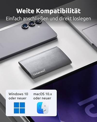 Detalle de Intenso External SSD 1TB Premium Edition Antracita