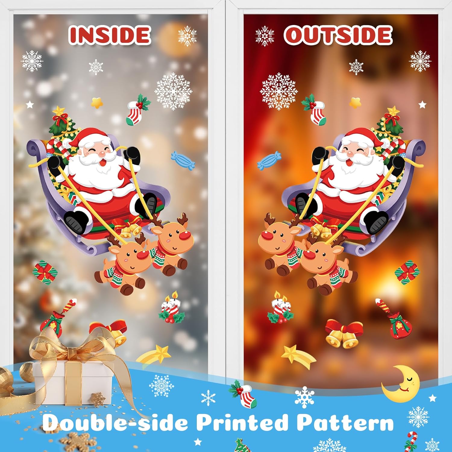 Thumbnail 3 de Wothfav Stickers fenêtre Saint Valentin 9 🪟