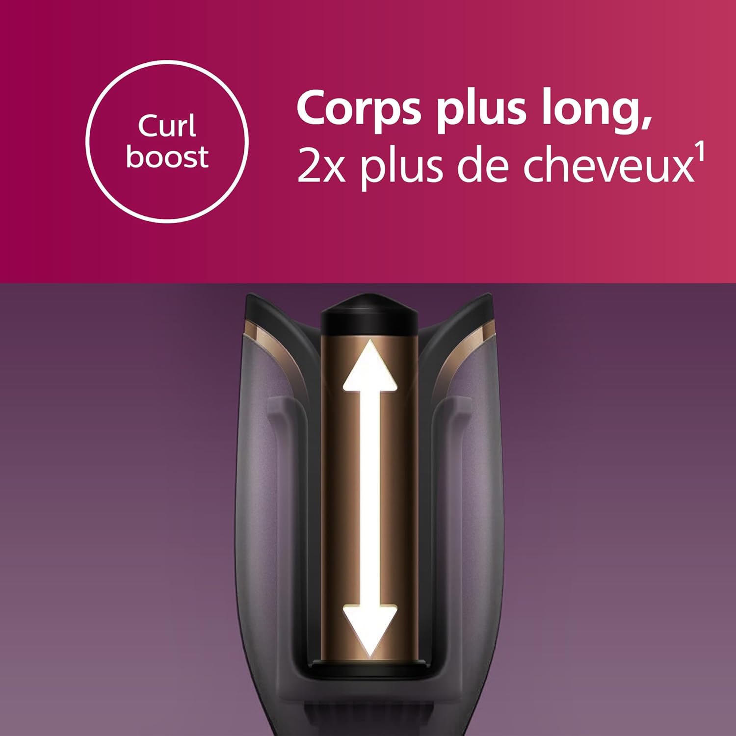 Detalle 2 de Philips série 8000 BHB876/00 boucleur automatique 27 styles