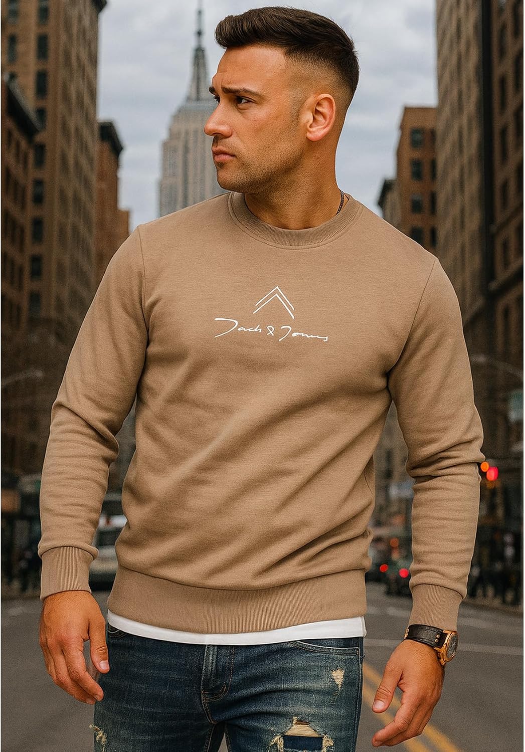 Thumbnail 2 de JACK & JONES Infinity Austin Sweatshirt