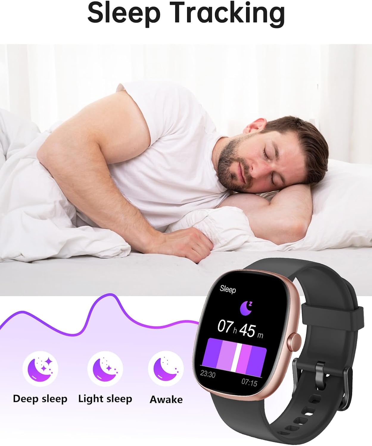 Thumbnail 4 de HUAKUA Smartwatch fitness con IP68