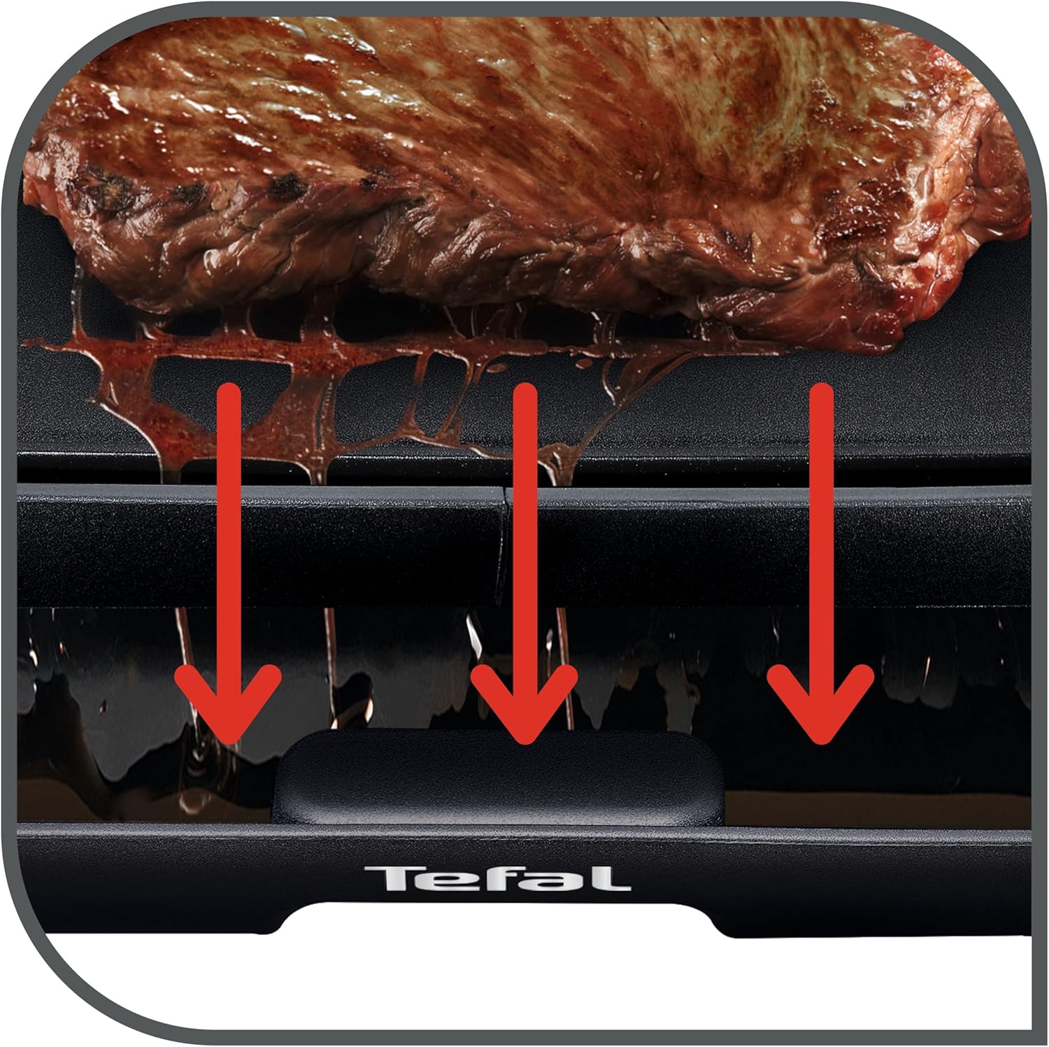 Thumbnail 1 de Tefal Malaga Plancha électrique XL 2000W avec thermostat réglable et Thermo-Spot (CB501812) – grande surface
