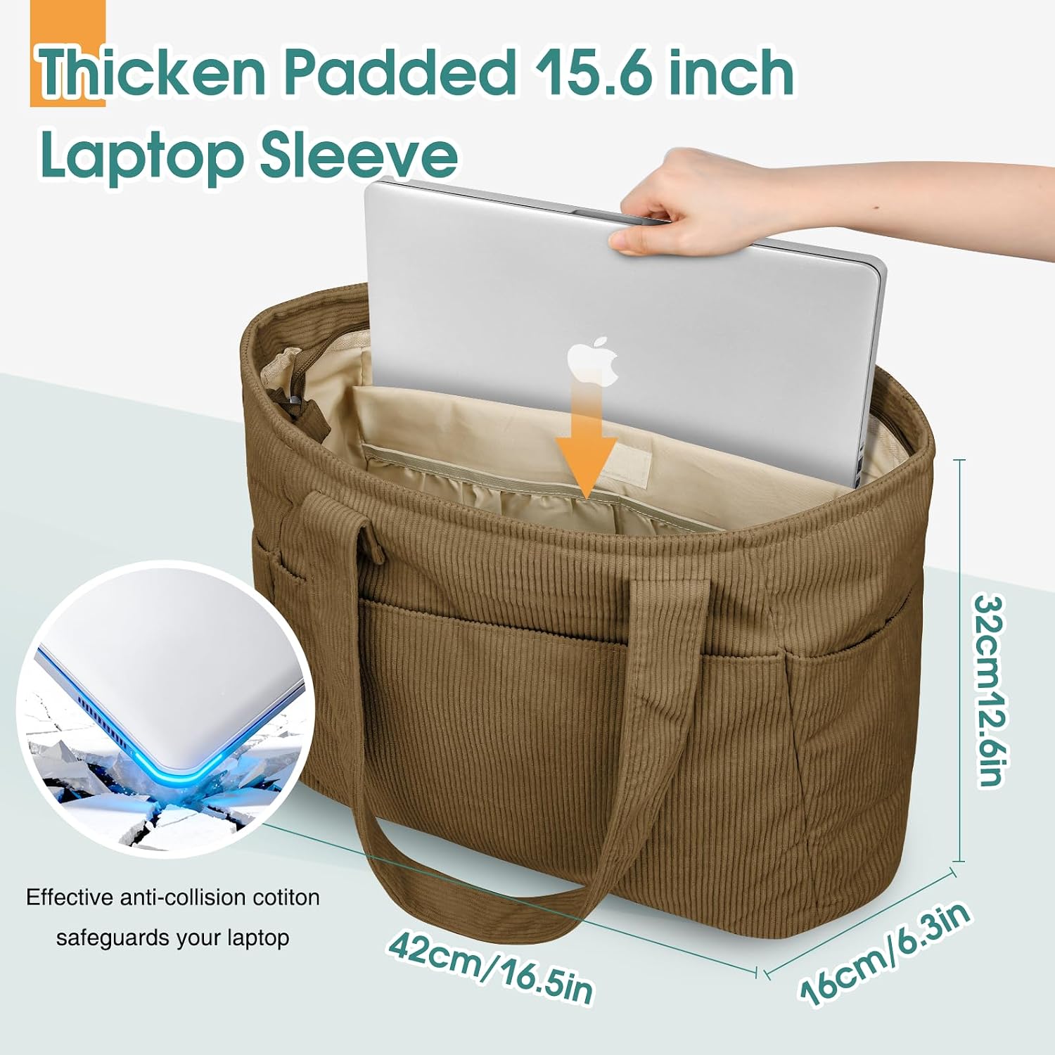 Detalle 2 de KTUEOV Sac a Main Femme 21L