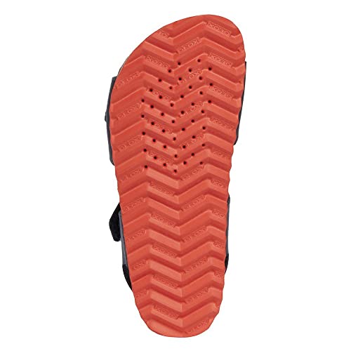 Detalle de Geox Garçon J Ghita Boy B Sandales - Navy/Red (33 EU)