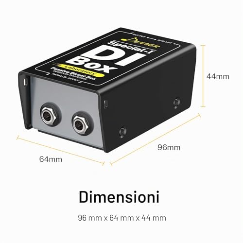 Thumbnail 1 de Donner Professionale DI-Box Passivo ad Alte Prestazioni Special-Ⅰ – Box Diretto 1/4" a XLR Bilanciato/Sbilanciato