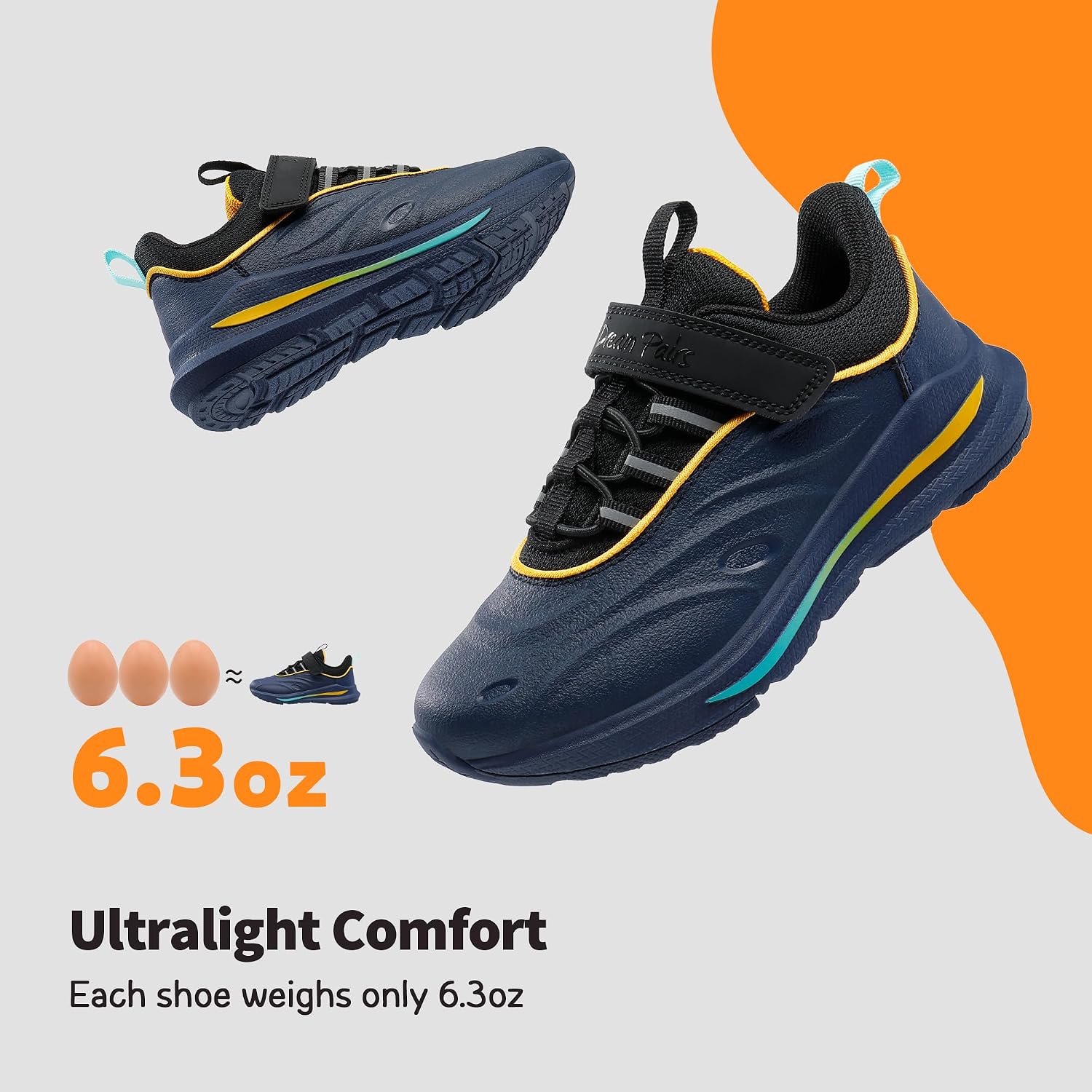 Thumbnail 5 de DREAM PAIRS SDRS2335K Chaussures de sport pour enfants
