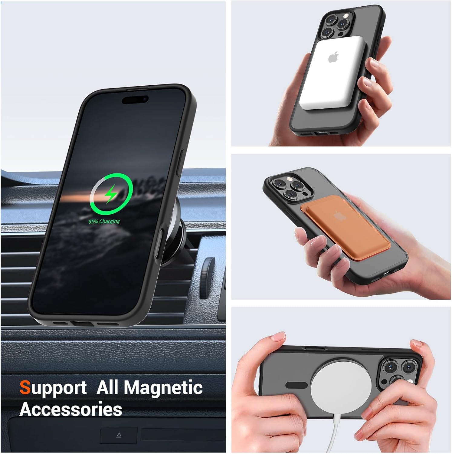 Detalle 1 de vnnink iPhone 16 Pro Max magnetic case