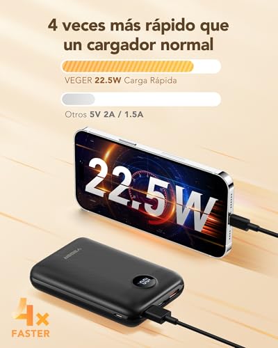 Thumbnail 4 de VEGER 20000 mAh power bank 22.5 W