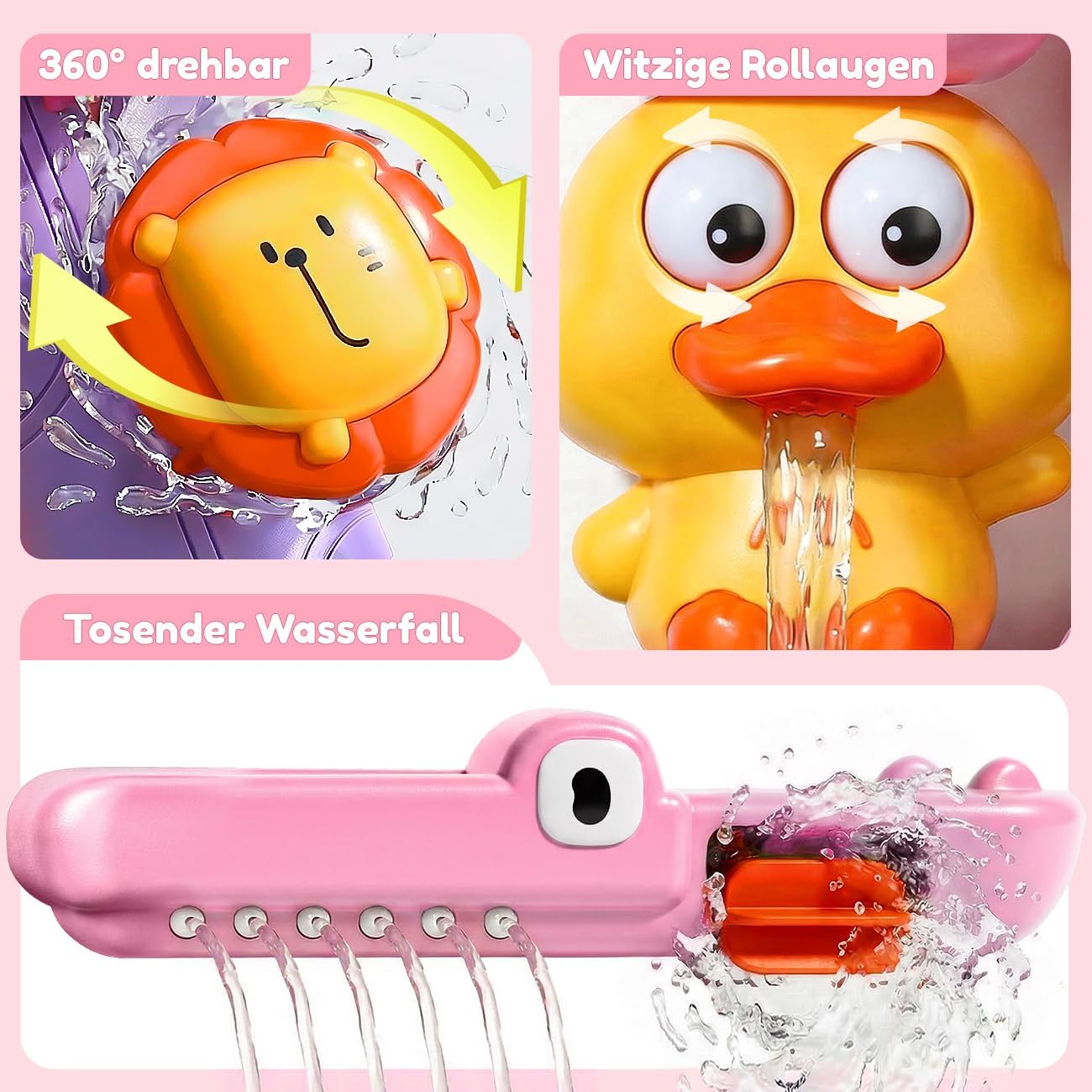 Thumbnail 3 de Badespielzeug mit 3 Saugnäpfen fürs Bad ab 1 Jahr