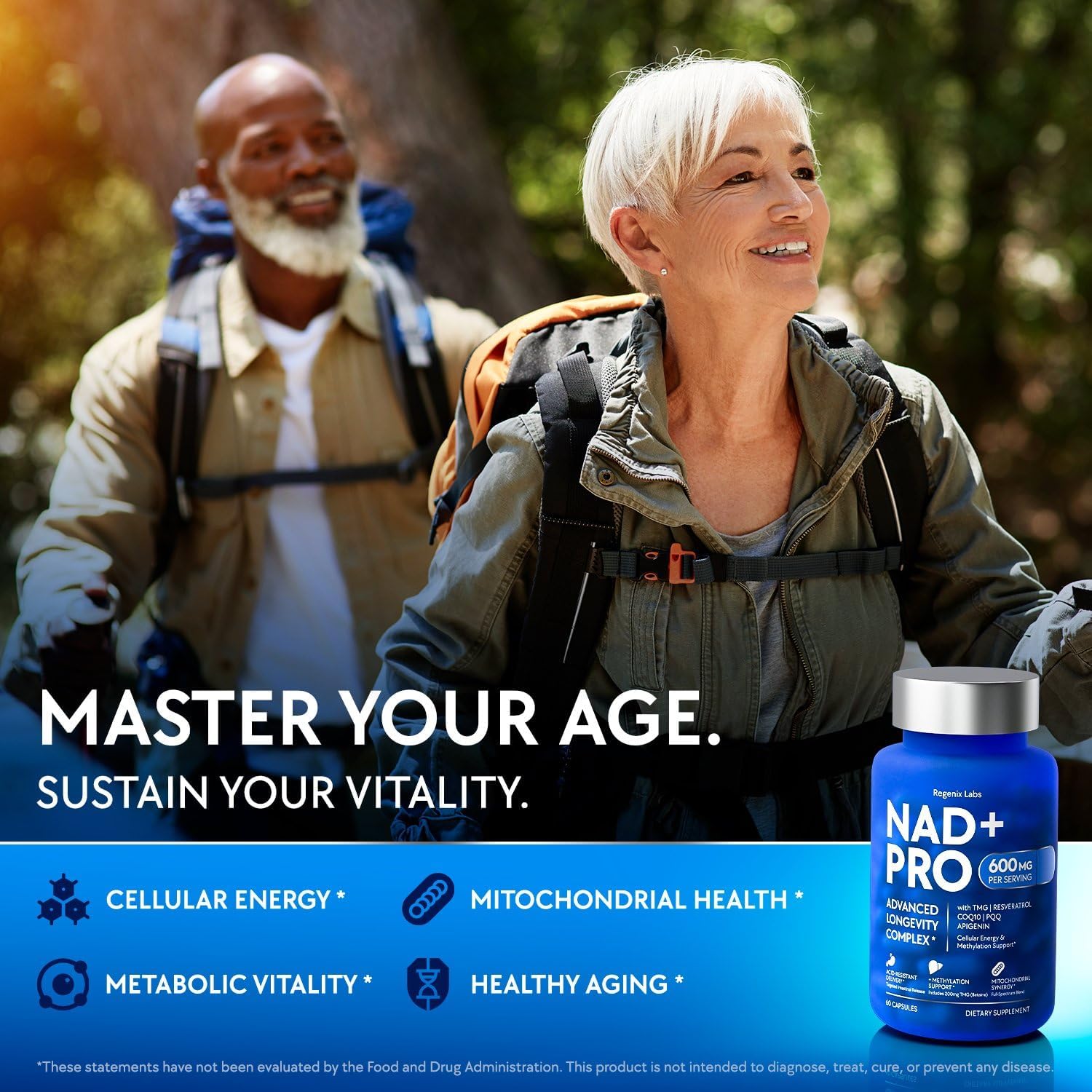 Detalle 2 de NAD+ Complex Supplement 600 mg