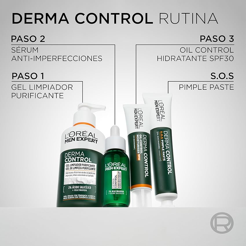 Thumbnail 5 de L'ORÉAL Paris Men Expert Derma Control Crema hidratante SPF30 50 ml