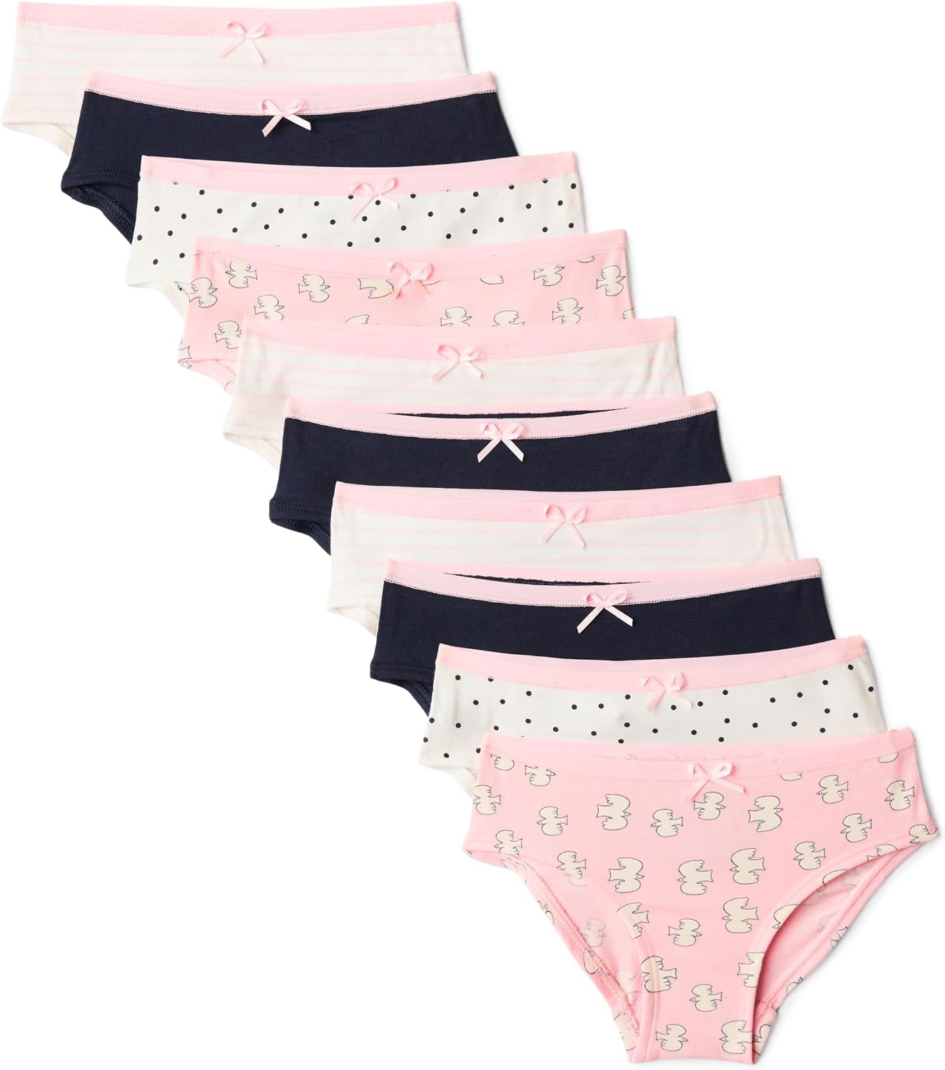 Detalle de Amazon Essentials Girls' Cotton Jersey Bikini Pants