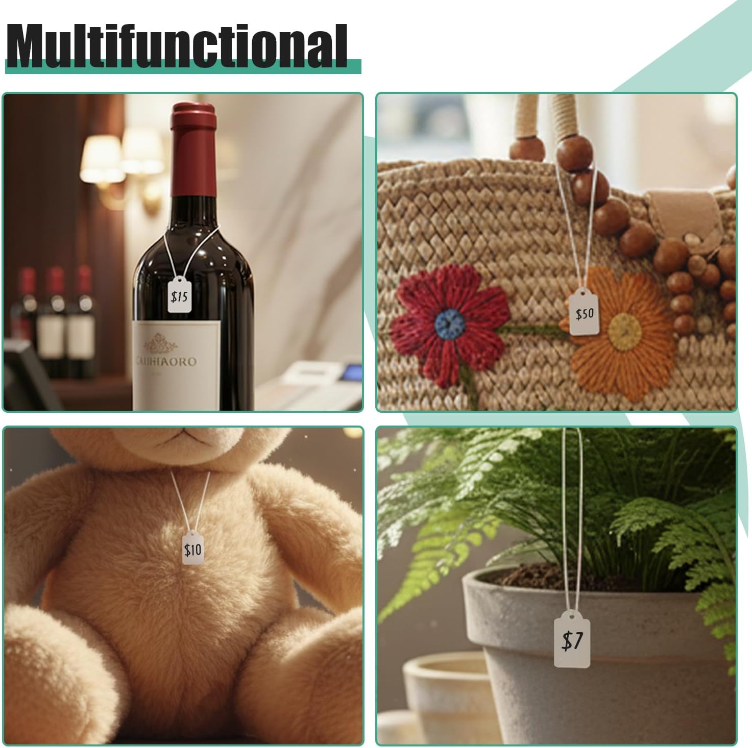 Thumbnail 6 de Price Tags, 1.375 x 0.875-Inch