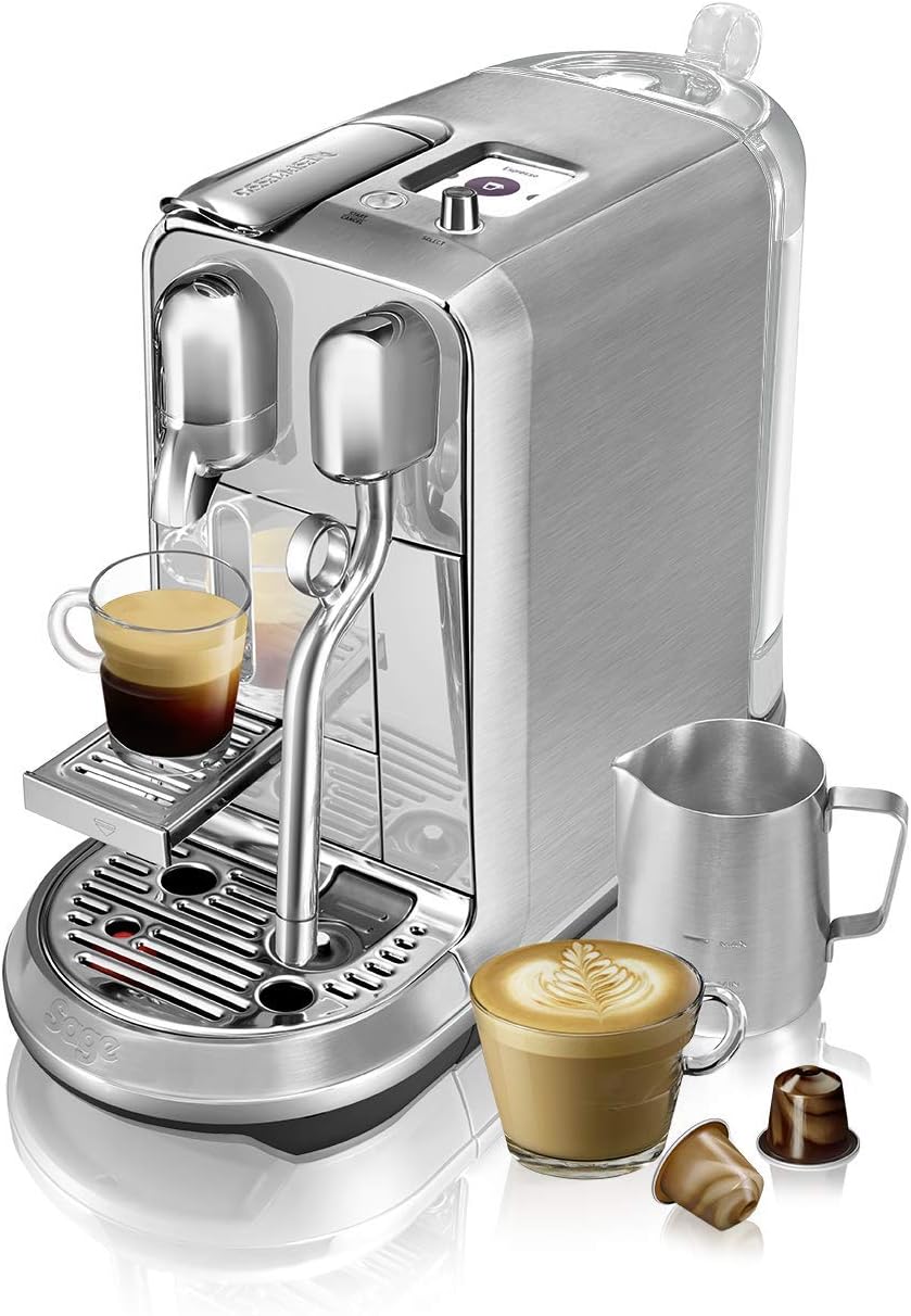 Thumbnail 2 de Nespresso Creatista Plus Automatic Pod Coffee Machine with Milk Frother by Sage (Black Truffle)