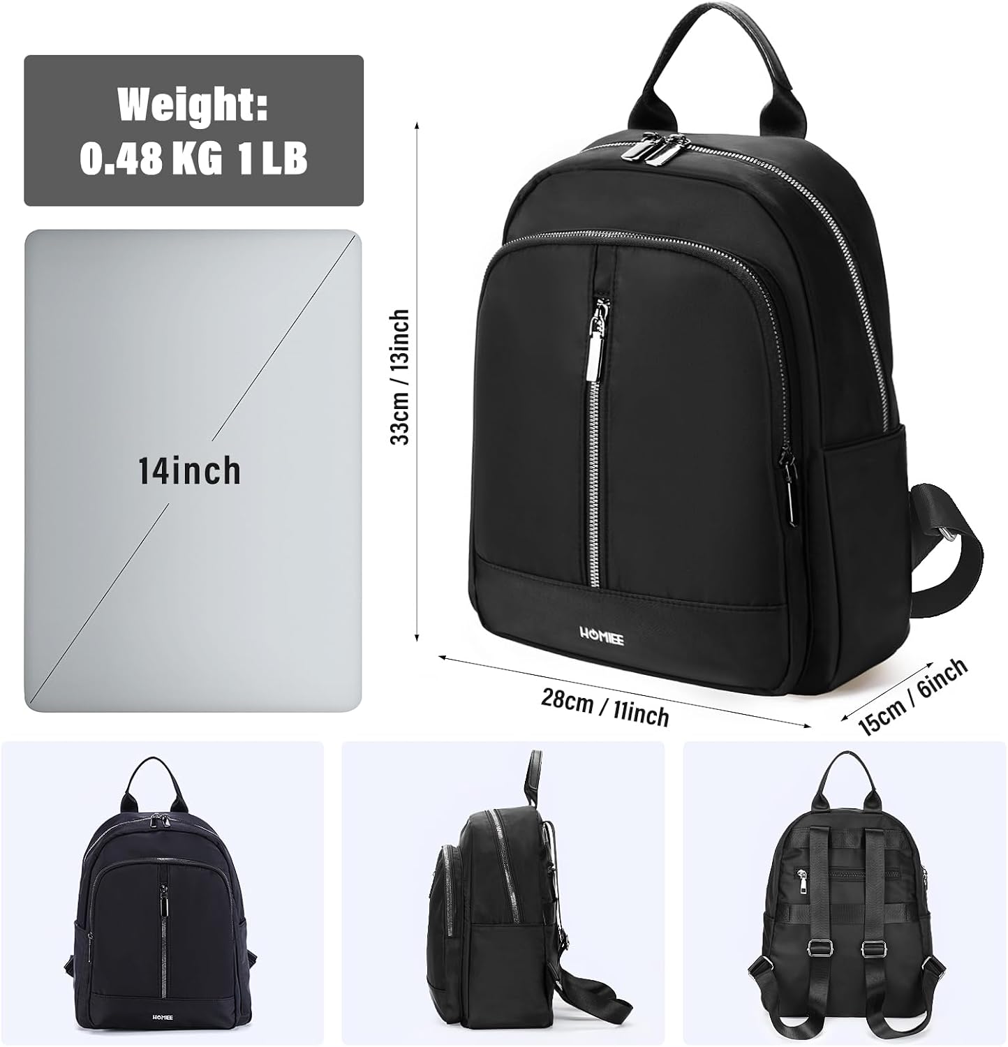 Thumbnail 2 de HOMIEE Backpack Women 0.48 kg