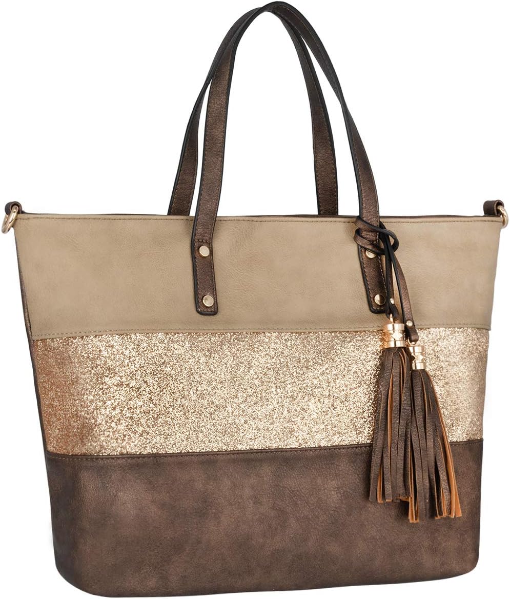 Thumbnail 3 de CRAZYCHIC Sac à main cabas 33×28×12 cm