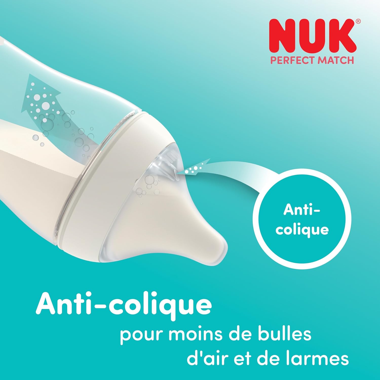 Thumbnail 5 de NUK Perfect Match Biberons 260 ml 4×
