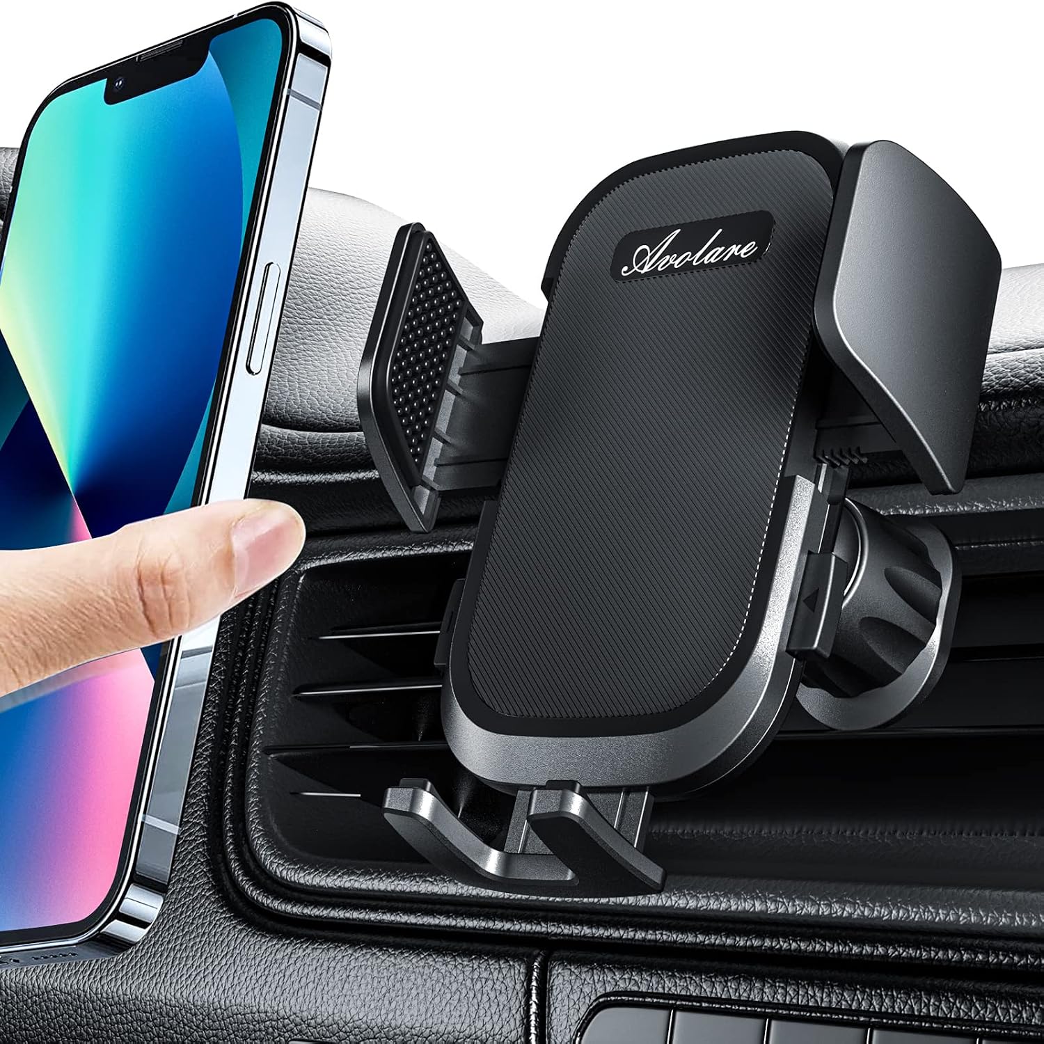 Detalle de Avolare Upgrade Handyhalterung Auto – KFZ-Halter für Lüftung mit 360° Drehgelenk