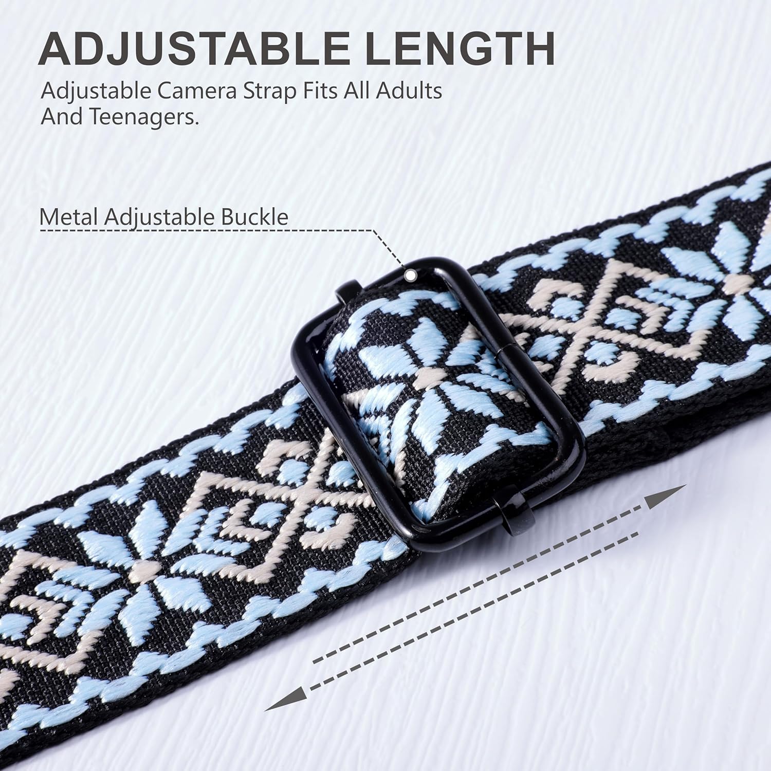 Thumbnail 2 de Padwa Lifestyle Adjustable Camera Strap 1.5" 📷