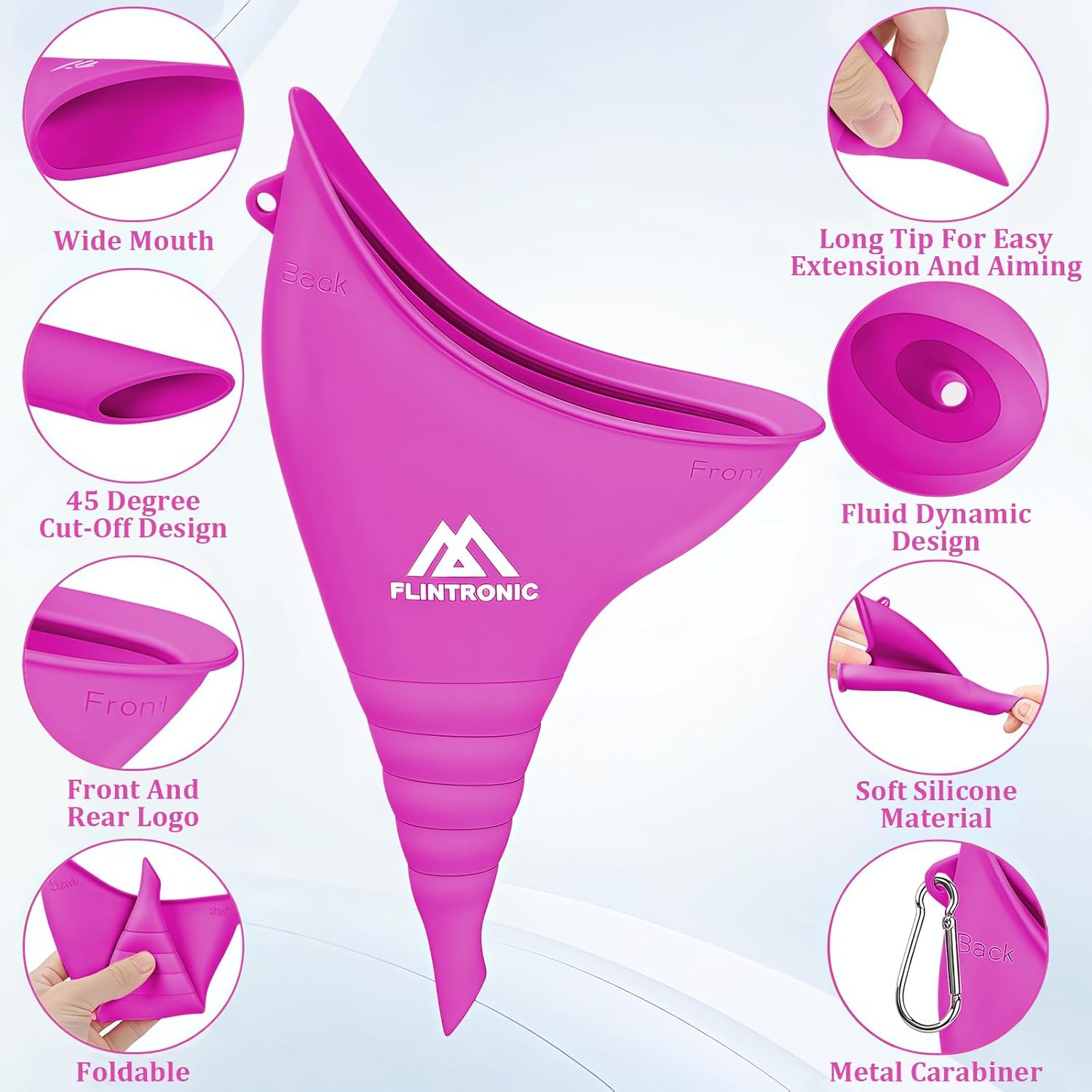 Thumbnail 3 de flintronic Urinoir féminin en silicone