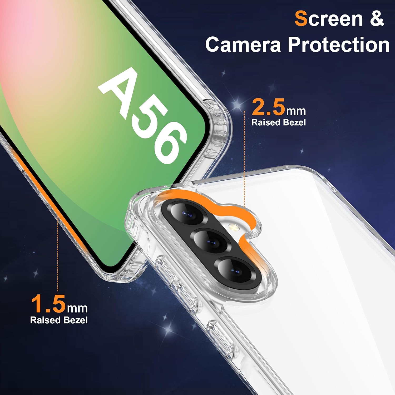 Thumbnail 4 de ORETECH Coque Samsung A56/A36 transparente 2 verres