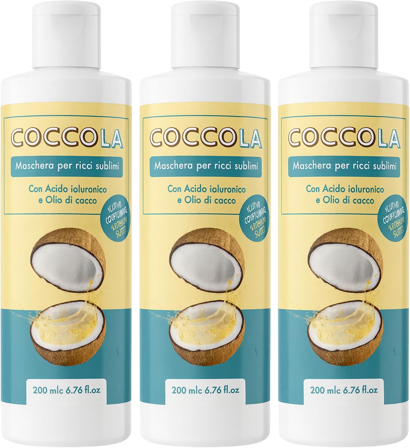 Detalle de Coccola Maschera Ricci 600 ml
