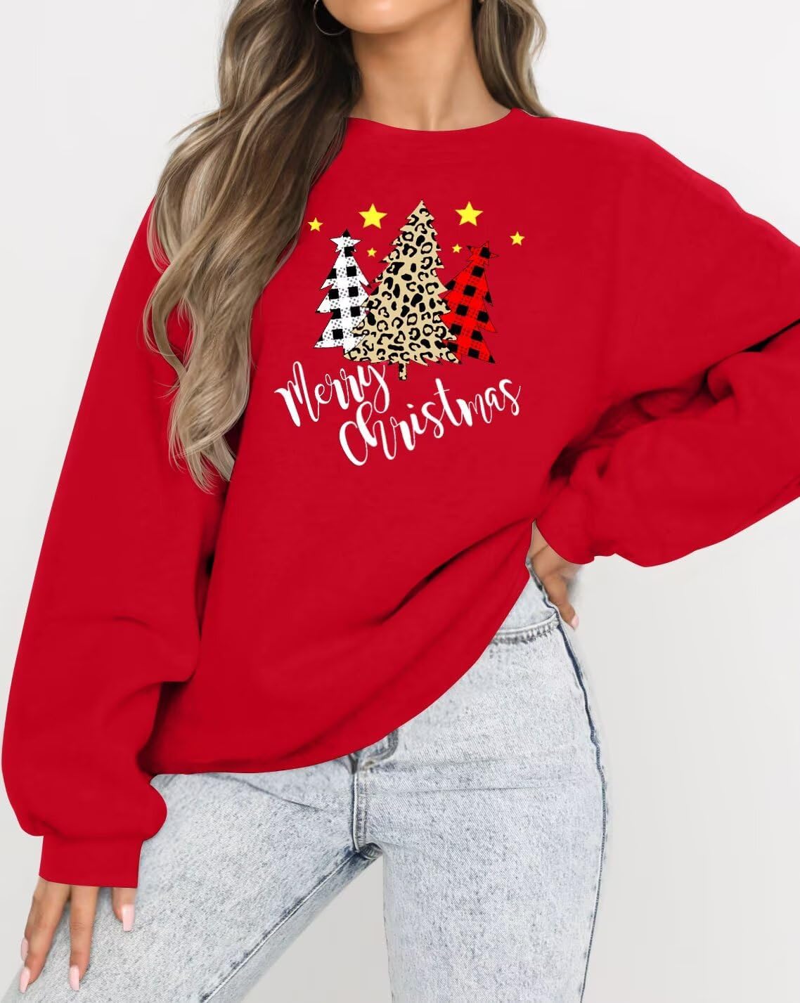 Thumbnail 1 de LACOZY Women's Oversized Long Sleeve Sweatshirt – Crewneck Pullover
