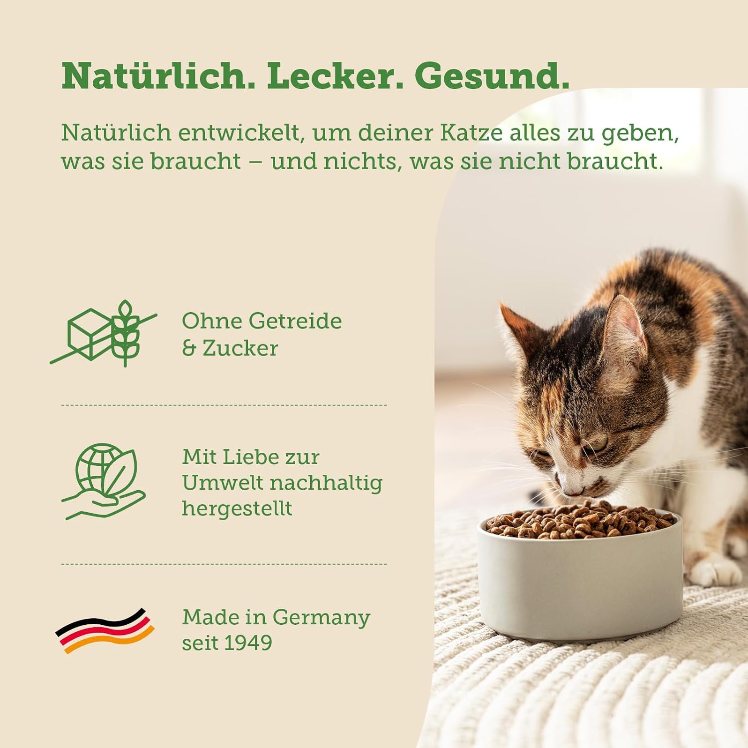Detalle 2 de MERA Cats Nature Katzenfutter 2kg 🐱