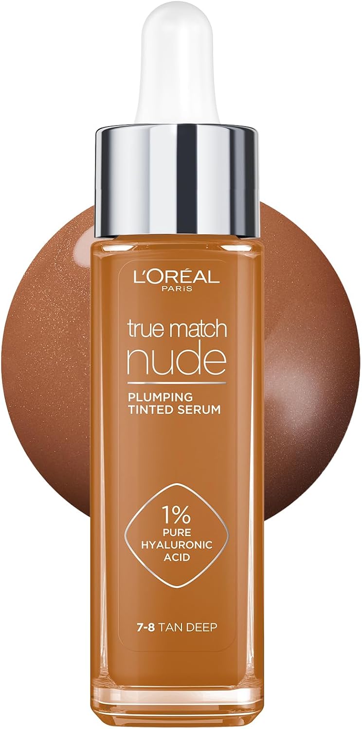 Detalle de L’Oréal Paris Accord Parfait Sérum con color rellenador Light Medium (3-4): hidratación y luminosidad en un acabado natural