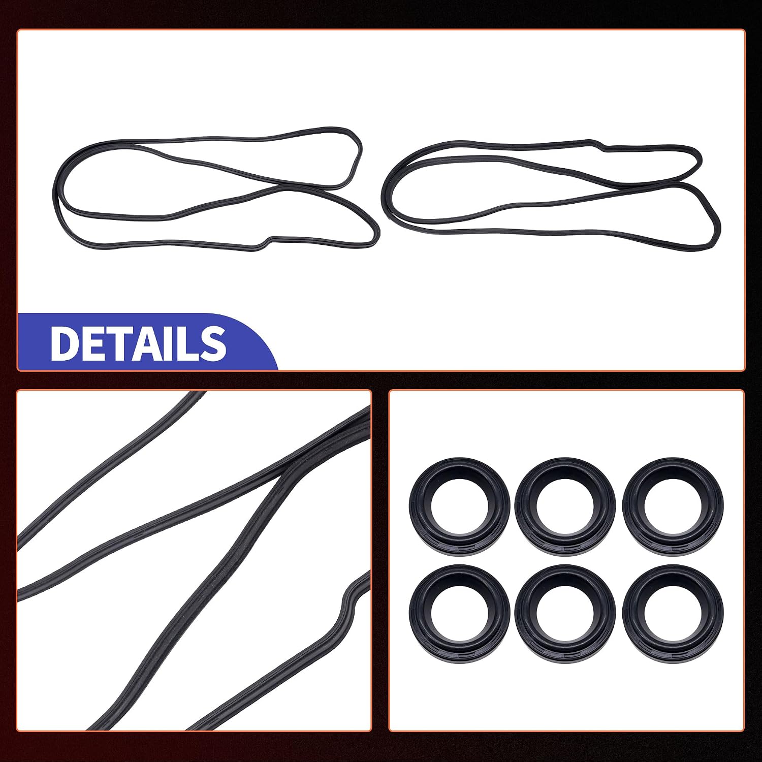 Thumbnail 6 de HiSport Valve Cover Gasket VS50682R