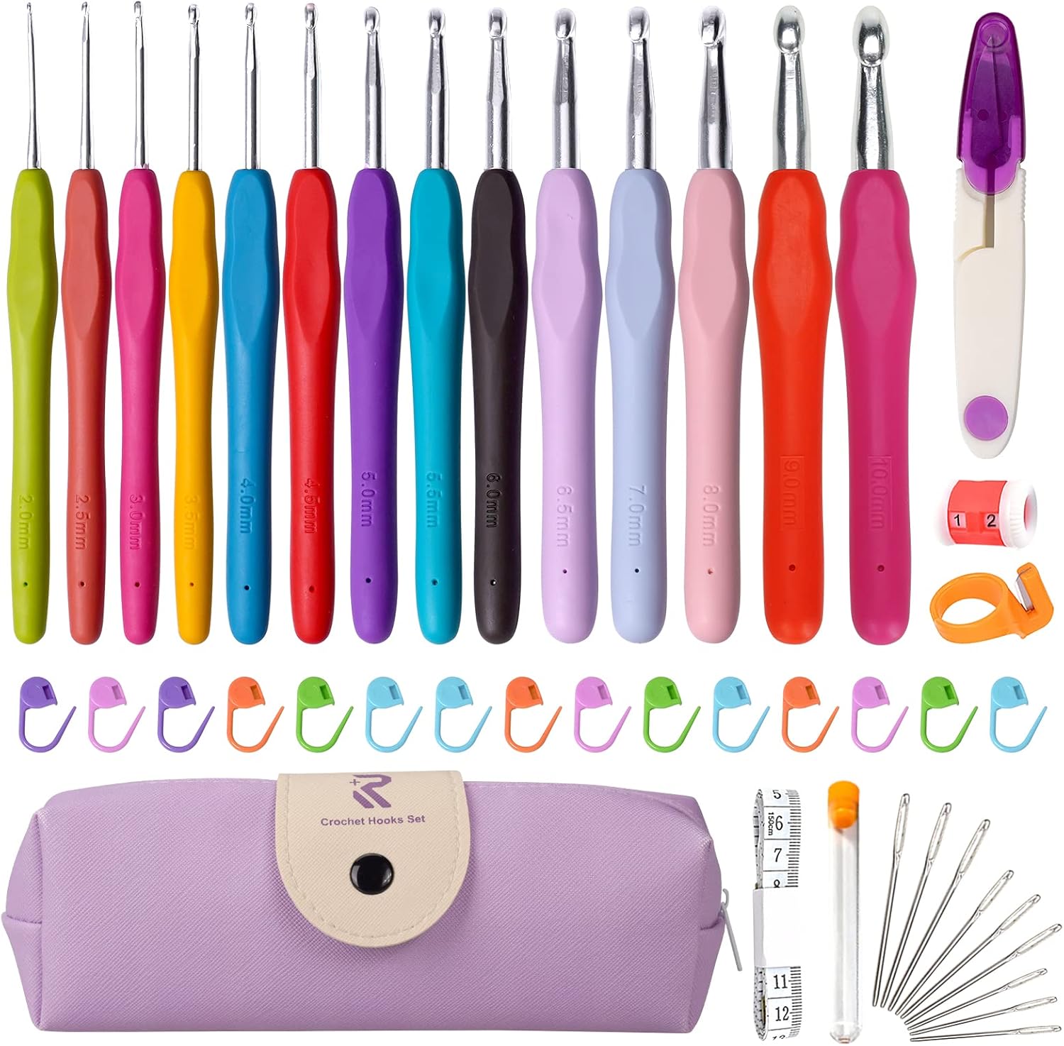 Thumbnail 6 de RealPlus Crochet Hooks Set 12 Pcs