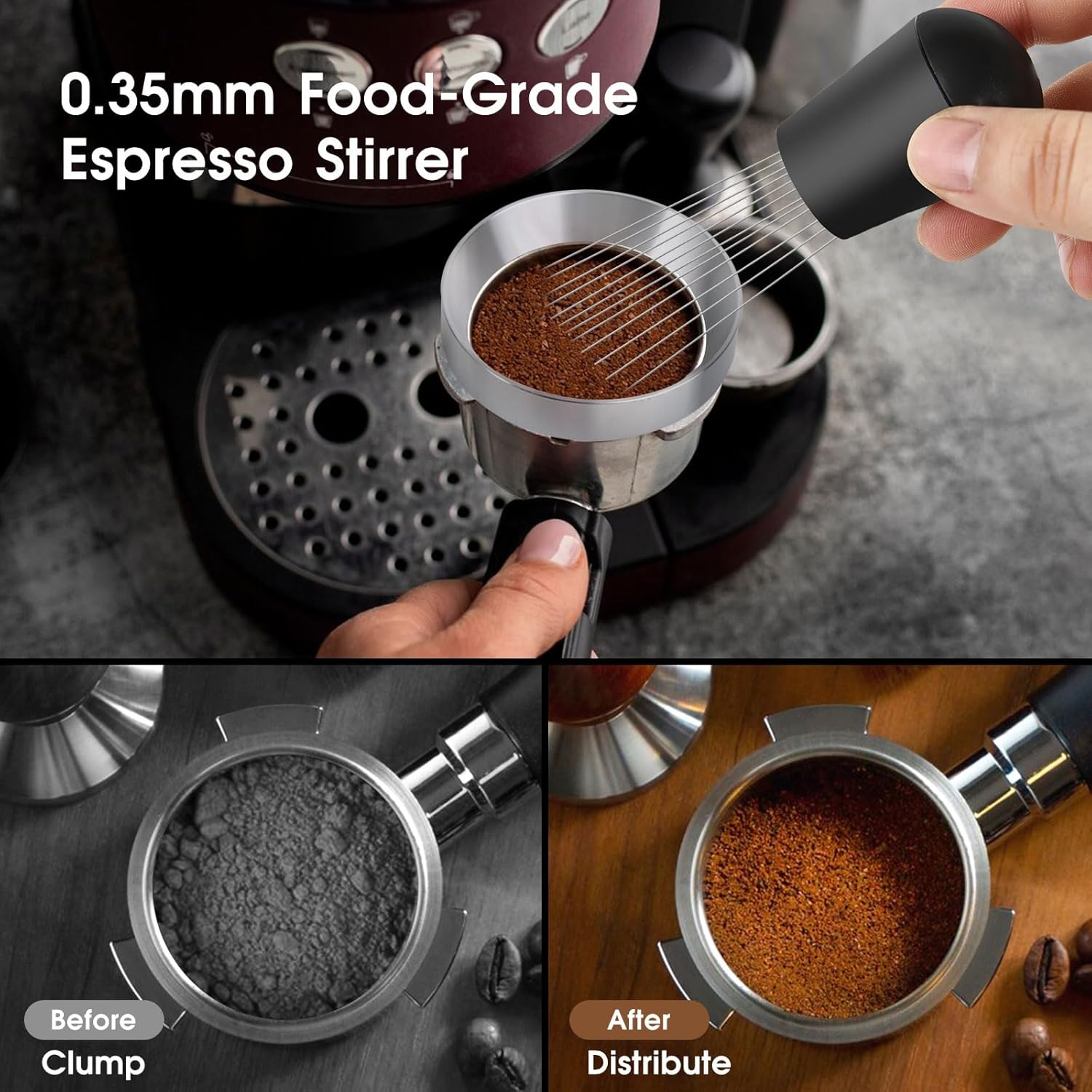 Detalle 1 de Reoszeank 51mm Espresso Accessories Kit