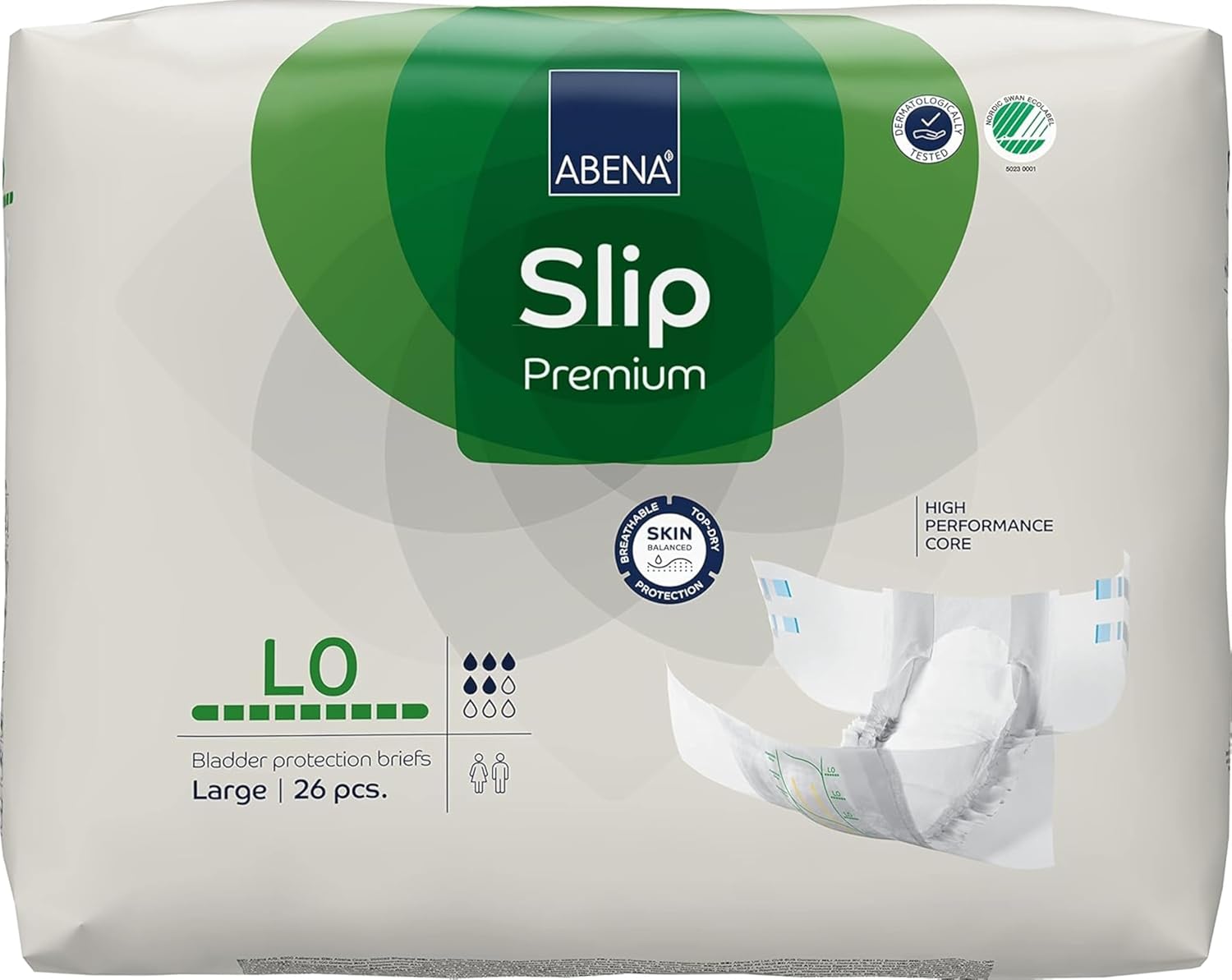 Thumbnail 6 de ABENA Slip Premium All-In-One Incontinence Pads XL 2 (110–170 cm) 21 Pack, Eco-Labelled