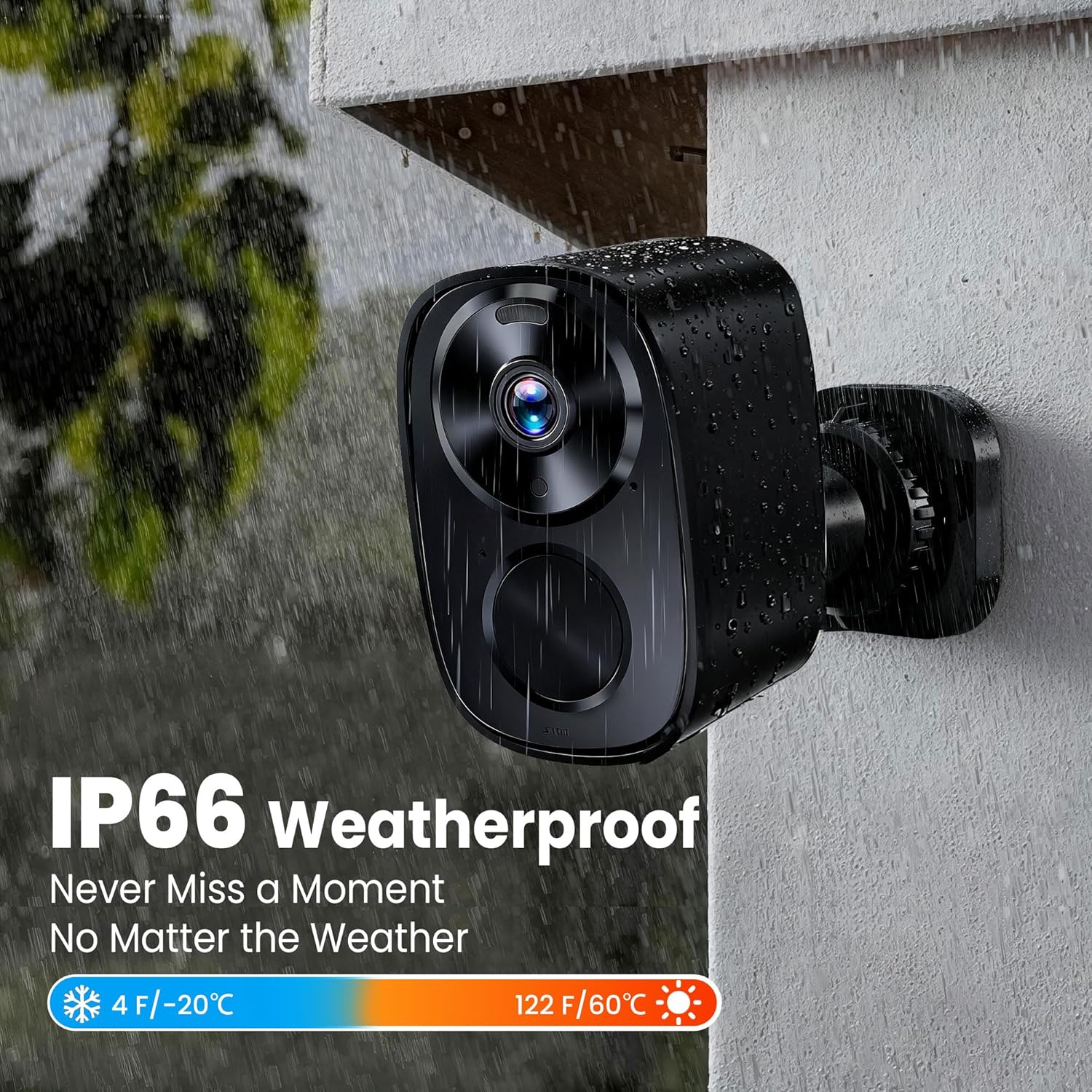 Thumbnail 6 de 2026 Enhanced 2K UHD Wireless Outdoor Camera