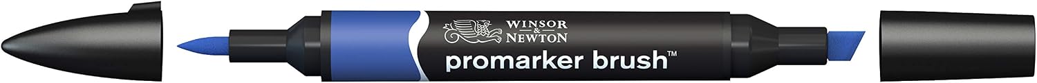 Detalle de Winsor & Newton Promarker: Set 12+1 Blender – tonalità pelle, qualità professionale