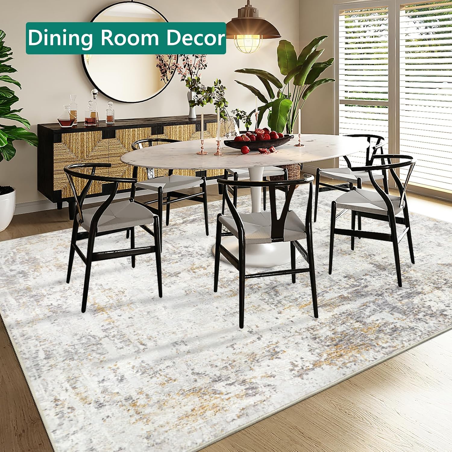 Thumbnail 5 de Capslpad 160x230cm Beige Modern Abstract Rug