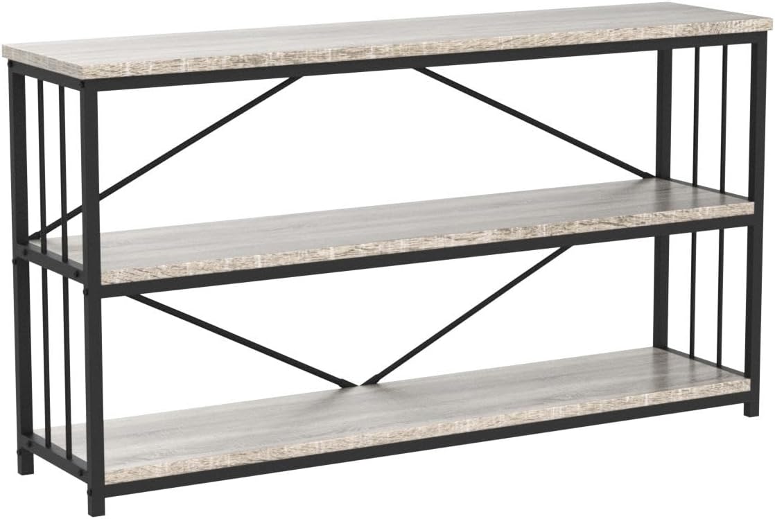 Thumbnail 3 de LVB Tavolo Consolle industriale da fattoria in legno e metallo – 140 cm di versatilità elegante