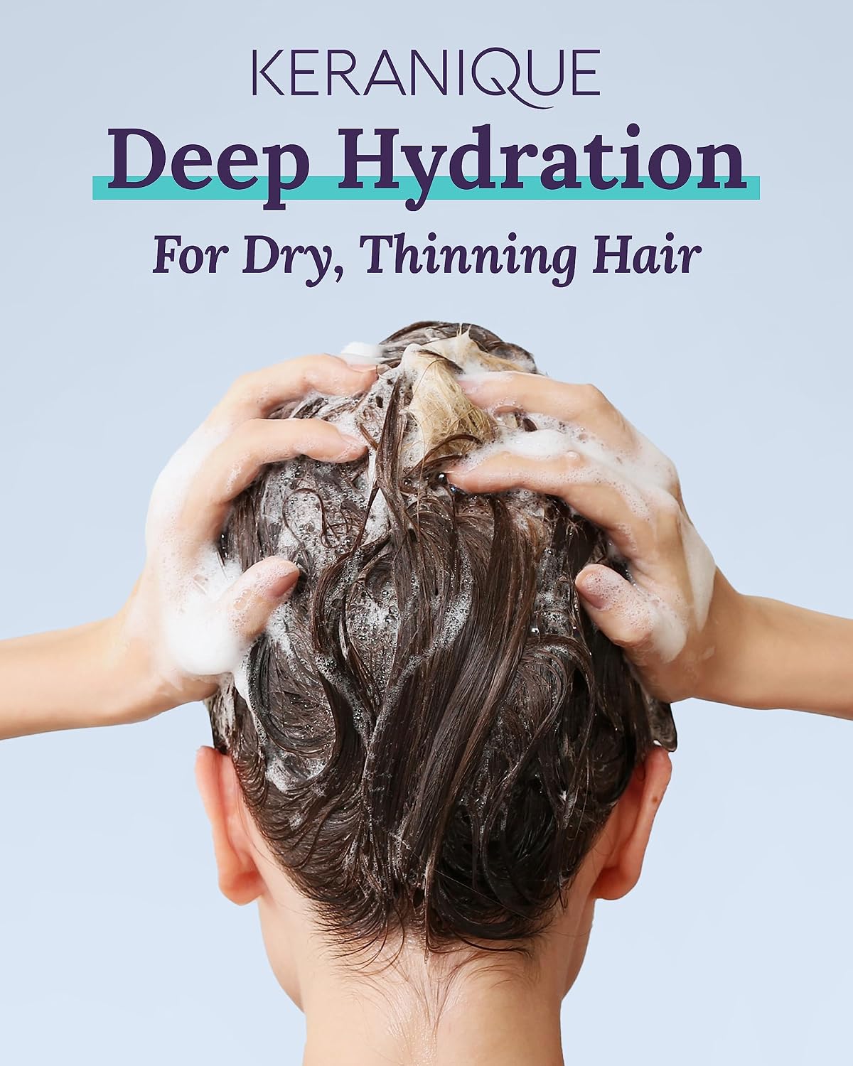 Thumbnail 1 de Keranique KQ-2023 Deep Hydration Shampoo and Conditioner Set with Keratin