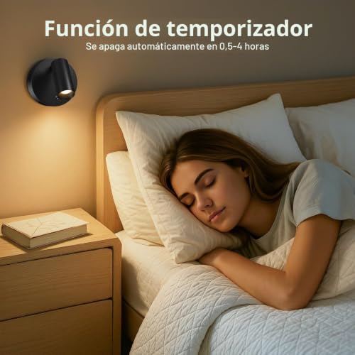 Thumbnail 7 de Kimjo LED Aplique Pared Interior Recargable: Luz regulable y móvil para crear ambiente