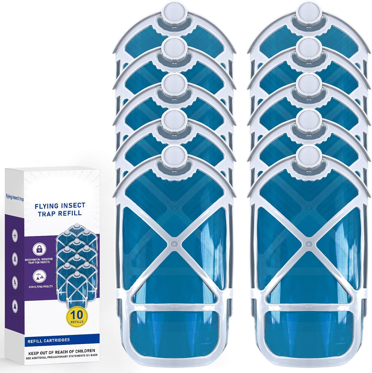 Detalle de Dickinda Model 1 Flying Insect Trap Refills, 10-Pack for M364/M364A