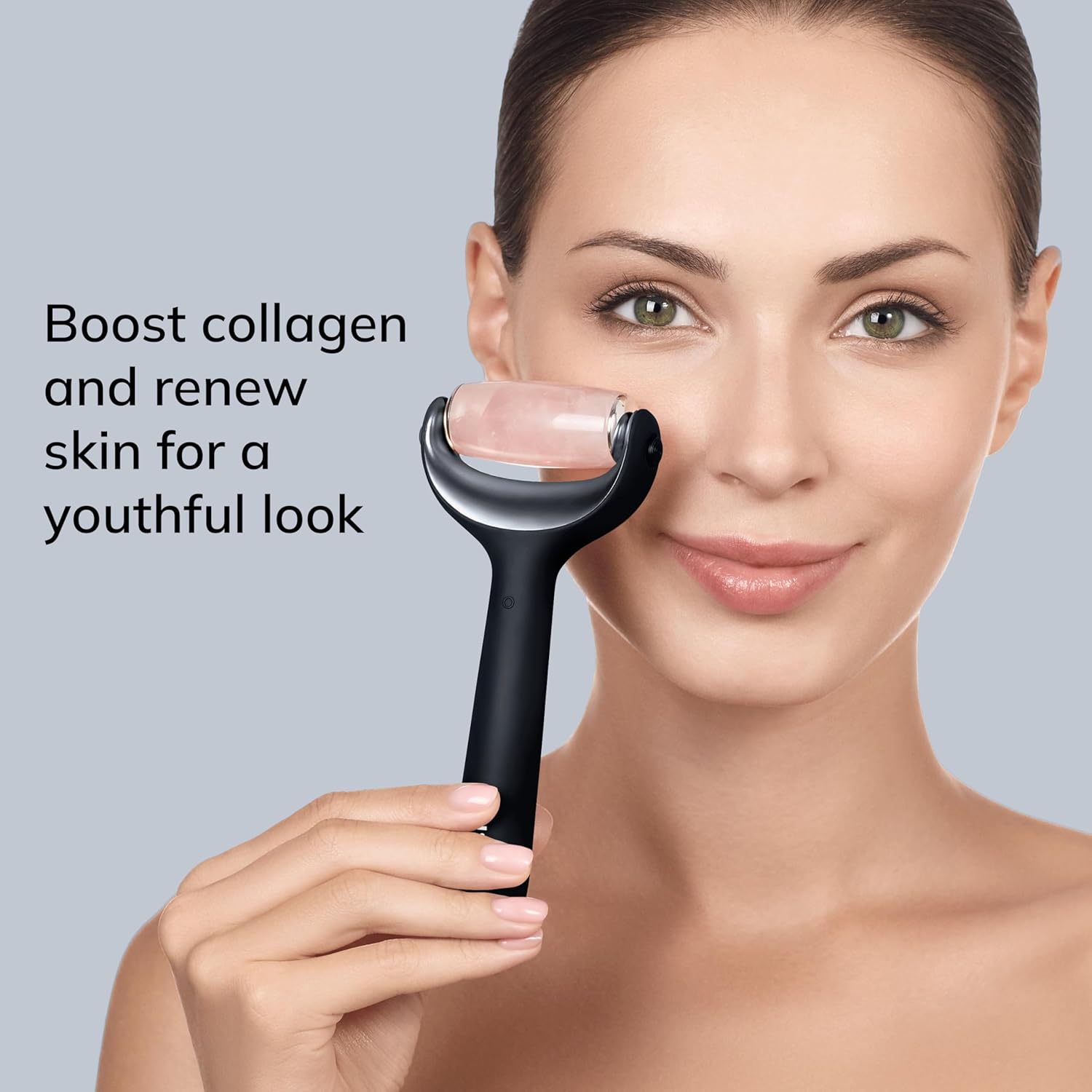 Thumbnail 2 de GESKE SmartAppGuided MicroNeedle Face & Body Roller 9 en 1 – Quartz Rose