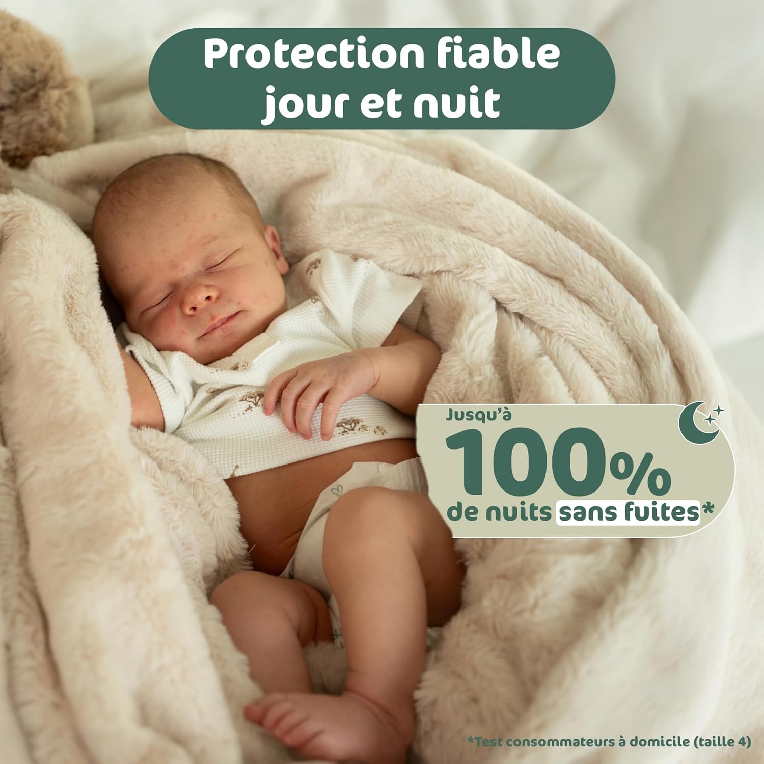 Detalle 2 de Naty BioEmbrace Taille 3 couches bébé 👶