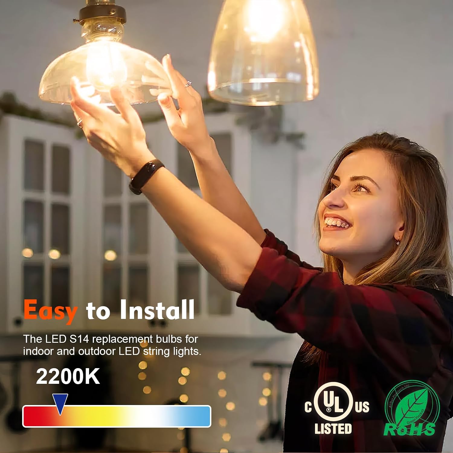 Thumbnail 4 de GvvooHome S14 LED Replacement Bulbs, 36-Pack