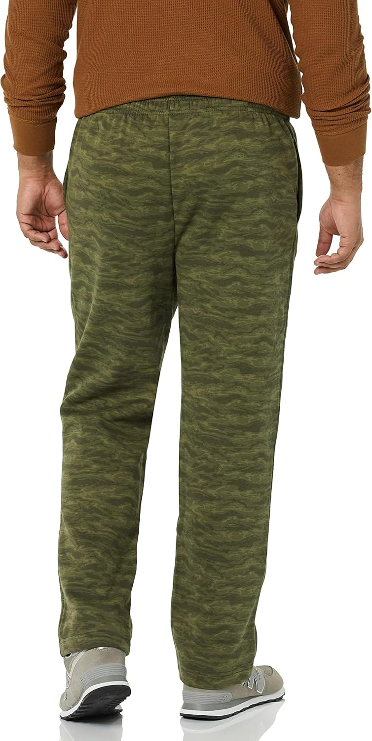 Thumbnail 3 de Amazon Essentials men’s fleece open-bottom sweatpants (big and tall)